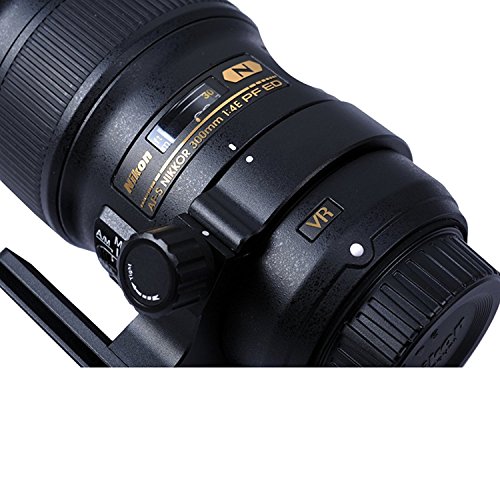 リング式三脚座 for Nikon RT-1 用 Nikkor AF-S 300mm F / 4E PF ED VR 70-200mm F / 4G ED VR - クイックリリースプレート付き