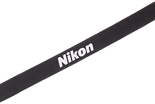 Nikon ネックストラップ 一眼レフ用 シンプル ブラック AN-CP16