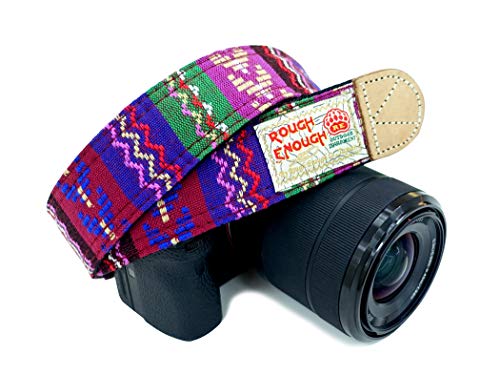 Rough Enough Folk Neck Camera Strap カメラのストラップ 一眼レフカメラ用 Panasonic Pentax Canon Nikon Olympus Sony Camera カメラ