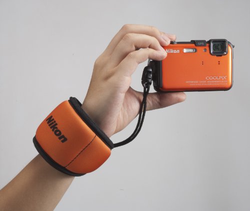 Nikon フロートストラップ コンパクト用 シンプル オレンジ FTST1OR