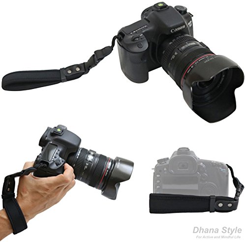 ネオプレン リストストラップ カメラ ハンドグリップ ストラップ 弾力 クッション 素材 取り外し 調整 可能 一眼レフ ミラーレス コンパクト デジタルカメラ など Type:NWS-RPG