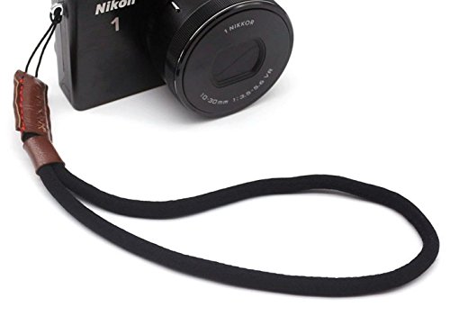 INPON ハンドストラップ ミラーレス/コンパクトカメラ用 ブラック