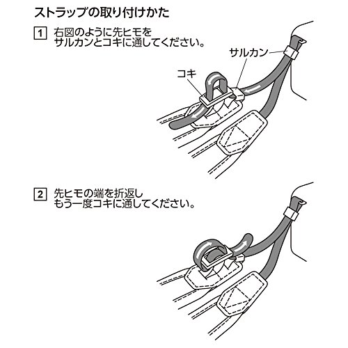 HAKUBA ハンドストラップ ルフトデザイン エルゴハンドストラップ ミラーレス一眼/高級コンパクトデジカメ用 ネオプレン素材 KST-61EHBK