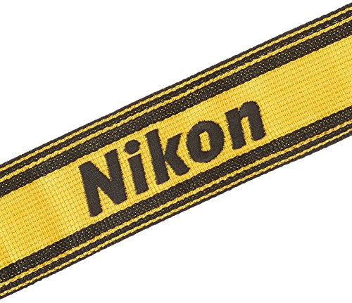 Nikon ネックストラップ 一眼レフ用 チェック イエロー AN-6Y