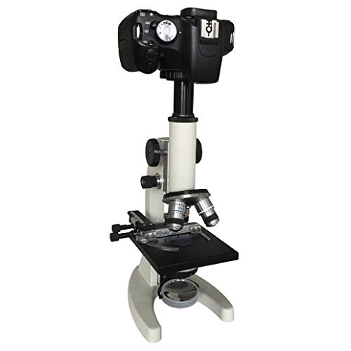 キヤノンEOS用T T2マウントカメラレンズアダプター、23.2mm接眼ポート付き顕微鏡アダプター
