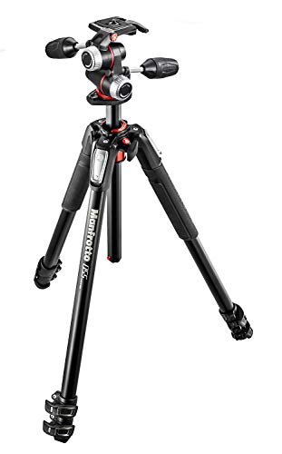 Manfrotto プロ三脚 055シリーズ アルミ 3段 + RC2付3Way雲台キット MK055XPRO3-3W