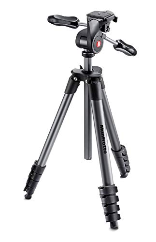 Manfrotto 三脚 COMPACT Advanced 3Wayフォトキット アルミ 5段 ブラック MKCOMPACTADV-BK