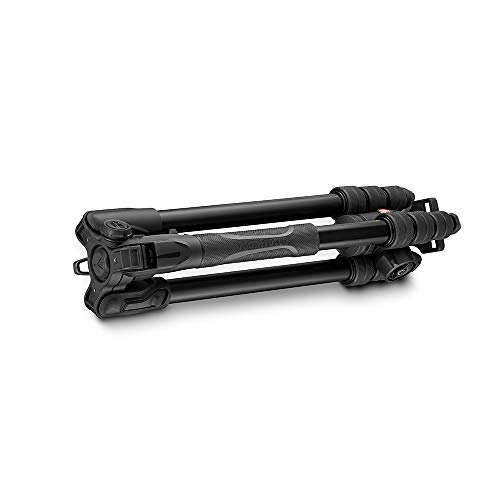 Manfrotto 三脚 befreeアドバンス アルミニウムT三脚キット ネリッシモ 4段 漆黒 MKBFRTA4BM-BH