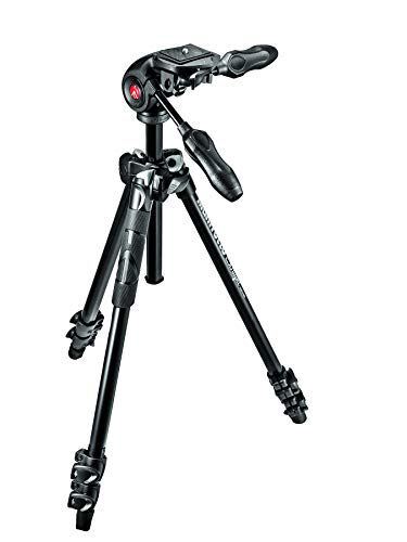 Manfrotto 三脚 290シリーズ LIGHT アルミニウム 3段 3ウェイ雲台キット MK290LTA3-3W