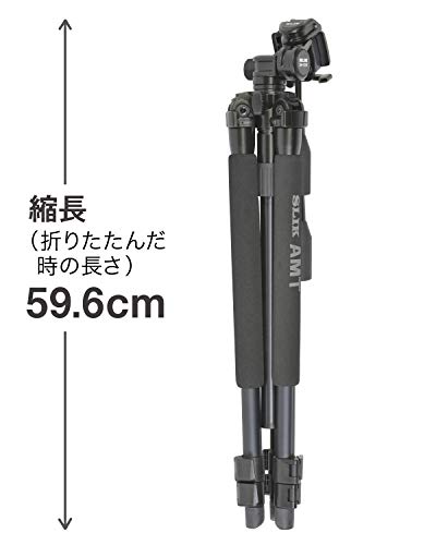 SLIK 三脚 アル・ティム 330 E 3段 レバーロック式 23.4mmAMT合金パイプ 3ウェイ雲台 101919