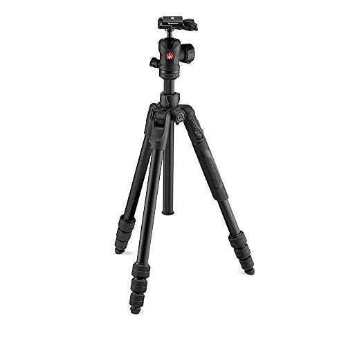 Manfrotto 三脚 befreeアドバンス アルミニウムT三脚キット ネリッシモ 4段 漆黒 MKBFRTA4BM-BH