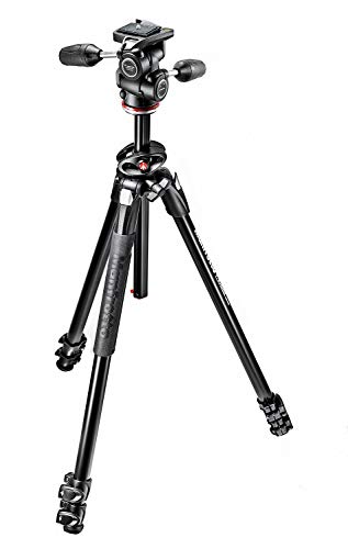 Manfrotto 三脚 290シリーズ DUAL アルミニウム 3段 3ウェイ雲台キット MK290DUA3-3W