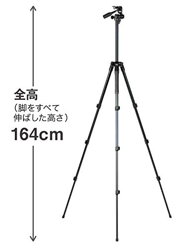 SLIK 三脚 スプリント 240 HD 4段 レバーロック クイックシュー式 動画対応3ウェイ雲台 ミラーレスカメラ用 101995