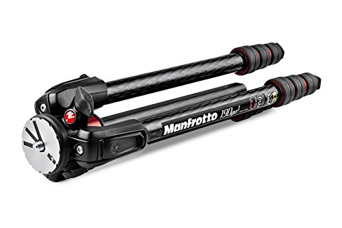 Manfrotto 190go! M-lock カーボンファイバー三脚4段 ブラック MT190GOC4