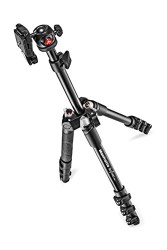 Manfrotto コンパクト三脚 Befree one アルミ 4段 ボール雲台キット ブラック MKBFR1A4B-BH