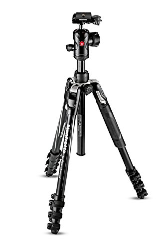 Manfrotto 三脚 Befreeアドバンス アルミ 4段 自由雲台 レバーロック式L三脚キット ブラック MKBFRLA4BK-BH