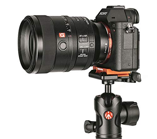 Manfrotto 三脚 Befreeアドバンス アルミ 4段 自由雲台 レバーロック式L三脚キット ソニーα7,α9専用クイックリリースプレート MKBFRLA-BH