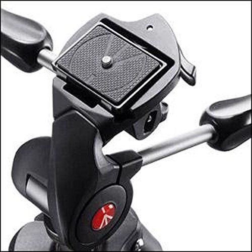 Manfrotto 三脚 COMPACT Advanced 3Wayフォトキット アルミ 5段 ブラック MKCOMPACTADV-BK