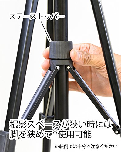 Kenko 三脚 ZF-400 4段 レバーロック式 22mm角型パイプ 3ウェイ雲台 クイックシュー式 520130