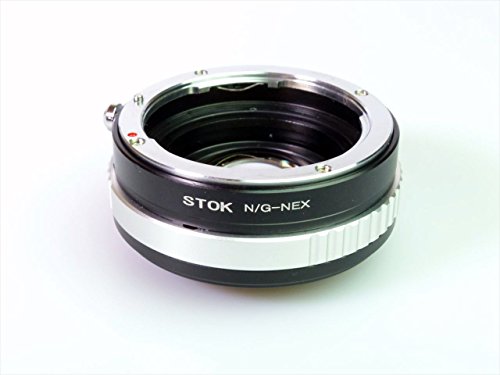 STOK ニコンFマウント － Eマウント（SONY NEX/α） フォーカルレデューサー（広角補正レンズ内蔵）アダプター N/G-NEX