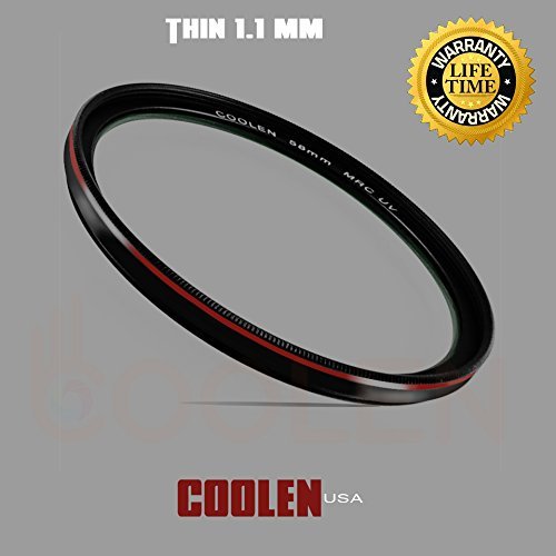 Coolen 40.5 MM MRC Ultra ThinコーティングUVフィルタレッドplating-sony nex-5t / 5tl nex-3 N / 3nl NEX - 6 / 6l a6500 a6300 a6000 a5100 a5000 a3000 & e-mount 16 – 50 mm f3 . 5 – 5.6レンズ/ selp1650 16 – 50 mm電源ズームレンズ