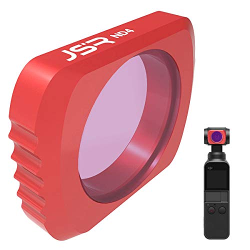 DJI OSMO POCKET レンズフィルター Vikisda NDフィルター DJI OSMO POCKET対応 プロND4 光量調節 カメラ用フィルター レンズ保護 99%透過率 耐指紋 撥油性 紫外線吸収 層加工 薄枠