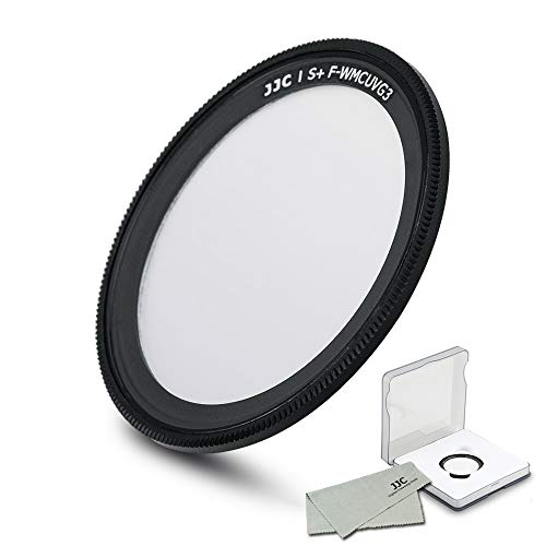 JJC UV フィルター Ricoh GR III II GR3 GR2 適用 薄型 レンズ保護 高透過率 フィルターケース 付属
