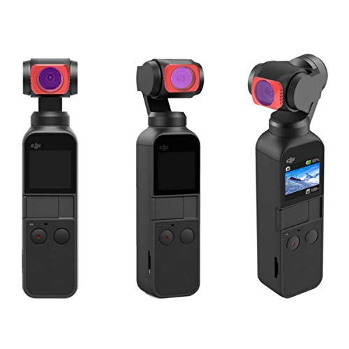 Maxku DJI OSMO POCKET レンズフィルター UV フィルター レンズ保護 99%透過率 多層加工 薄枠 撥水 防汚 紫外線吸収 DJI OSMO POCKET対応