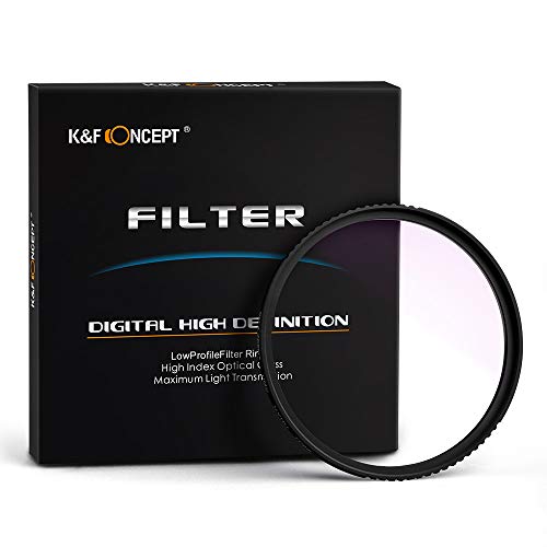 MCUVフィルター 77mm 光学ガラス 多層加工 薄枠 紫外線保護 99%透過率 K&F Concept【メーカー直営店】
