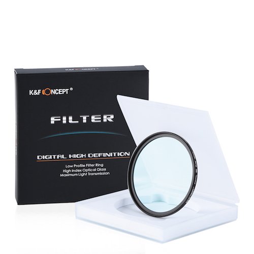 K&F Concept レンズフィルター 37mm ドイツSCHOTTガラス 薄枠設計 紫外線吸収用 KF-MCUV37