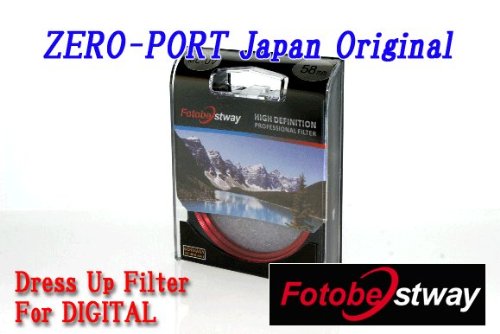 ZEROPORT JAPAN レンズ保護用フィルター マルチコート MC-UVフィルター ドレスアップフィルター 67mm RED FBWZPJRED67