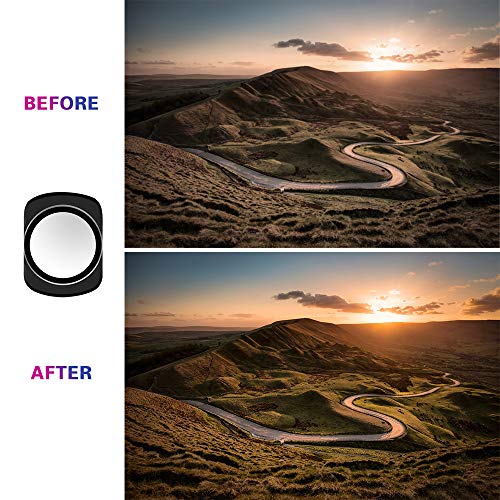 GOHIGH DJI OSMO POCKET対応 レンズフィルター UVフィルター レンズ保護 マグネット式 カメラレンズ 多層加工