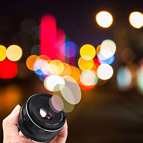 Haofy 35mm F1.2大口径レンズ 、マニュアルフォーカス プライム固定レンズ カメラ用交換レンズ APS-Cマイクロ単レンズ アクセサリー ソニーSLR Eマウント用