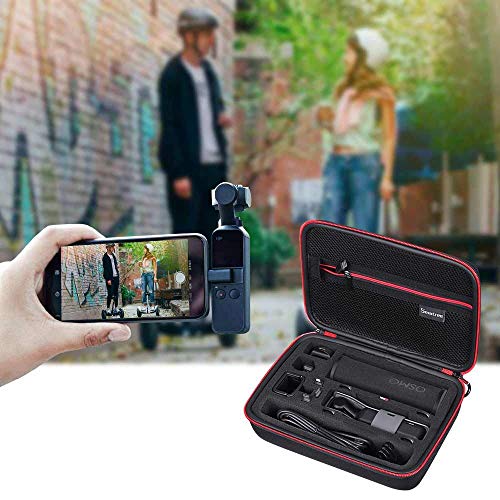 Smatree DJI Osmo Pocket ケース キャリングバッグ 大容量 全面保護 防衝撃 防塵 携帯便利D180