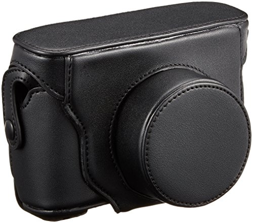 和湘堂  FUJIFILM X20, X10 デジタルカメラ用合成革ケース 2色 (NEWタイプ X20,X10の刻印なし) 「510-0032」 (ブラック)