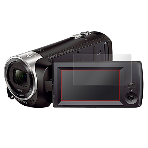 日本製 指紋が目立たない 光沢液晶保護フィルム SONY デジタルビデオカメラ ハンディカム HDR-CX470 用 OverLay Brilliant OBHDRCX470/12
