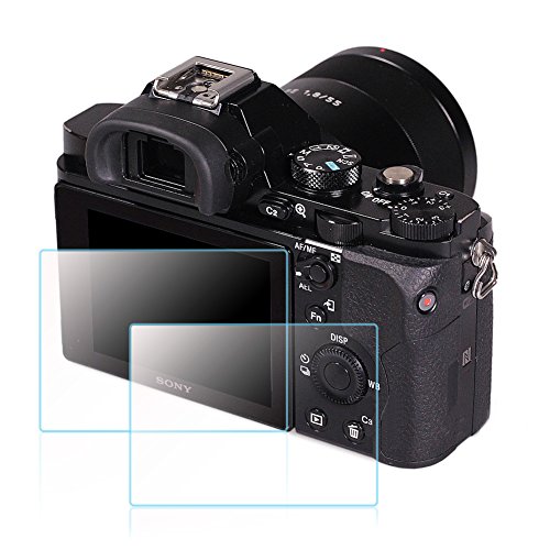 0.3mm光学9Hの強化ガラススクリーンプロテクタースキンフィルムカメラカバーのために完璧なフィットキヤノンニコンソニー（ソニーa7RII）パック2個