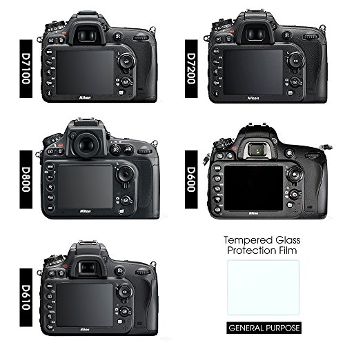 Awinner 2枚入り 液晶保護フィルム Nikon D7100 D7200 D800 D600 D610 アクションカメラ 専用 スクリーン保護シート 液晶フィルム