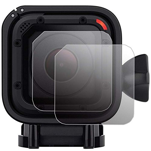 Flyz-JP Gopro Hero 4 フィルム 強化ガラスフィルム 超薄0.3mm 耐衝撃 防指紋 気泡レス[4pcs]