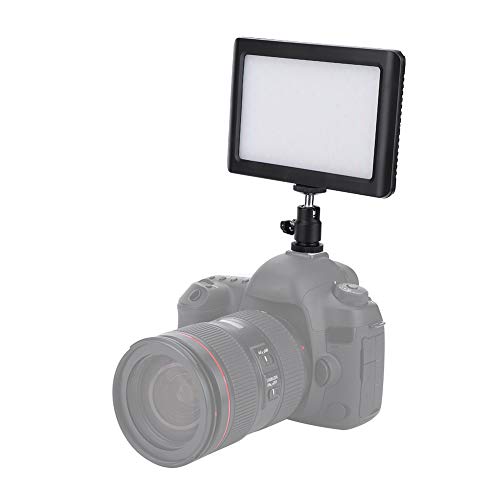 Mugast ビデオライト LED撮影 照明 カメラ ライト 192枚LEDビデオライト3200K-6000k 色温度調整機能 撮影ライト