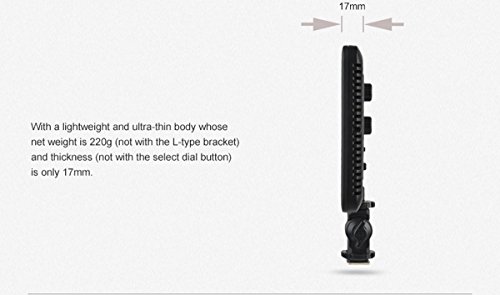 Godox LEDP120 - C 調節可能な色温度 3200K - 5500K とポータブル Dimmable LED ビデオライト