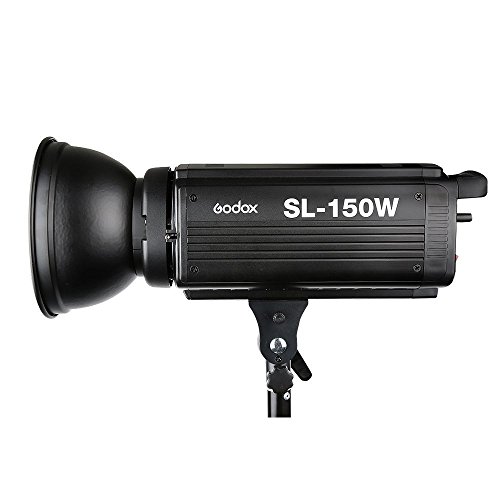 Godox LEDビデオライト SL-150W 定常光ライト LED高輝度フィルライト、明るさを調整するワイヤレスリモコン、ビデオ撮影/結婚式の写真撮影/インタビューの照明/静物撮影のための 光源を提供する