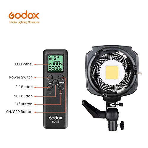 Godox LEDビデオライト SL-150W 定常光ライト LED高輝度フィルライト、明るさを調整するワイヤレスリモコン、ビデオ撮影/結婚式の写真撮影/インタビューの照明/静物撮影のための 光源を提供する