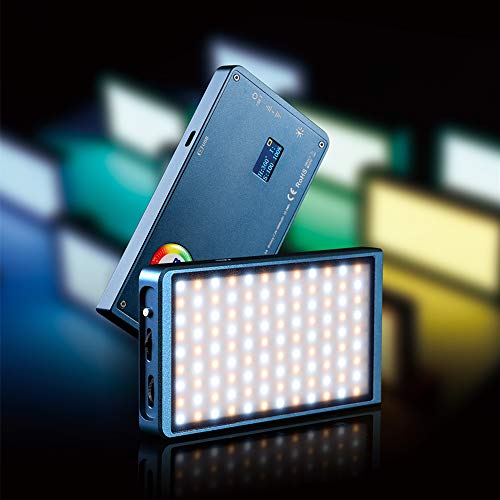 FalconEyes F7 12W RGB LED Miniポケットカメラライト 磁石吸着機能 Bi-Color2500K-9000K CRIT97 4060LUX＠0.3ｍ HSI 360°調節可能 RGBは16の適当な状況の撮影ライト 動画/写真など適応