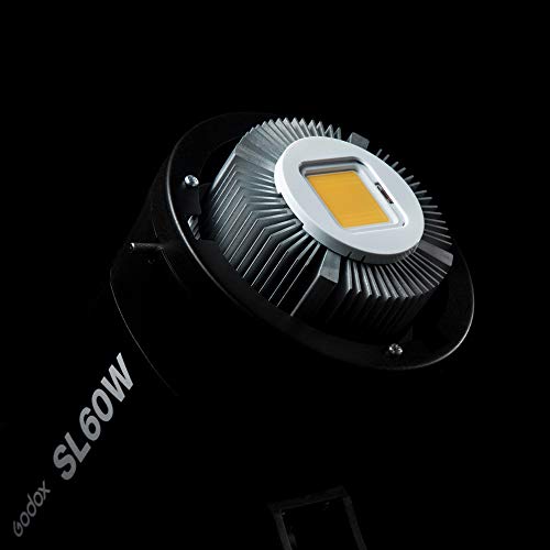 Godox LEDビデオライト SL60W 定常光ライト LED高輝度フィルライト、明るさを調整するワイヤレスリモコン、ビデオ撮影/結婚式の写真撮影/インタビューの照明/静物撮影のための 光源を提供する