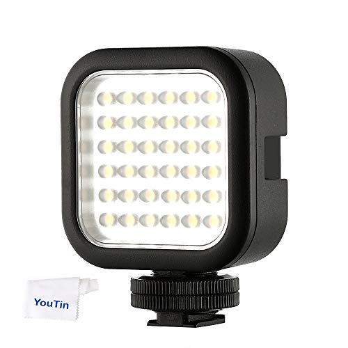 Godox LED36オンカメラLEDビデオライトホットシュー36pcs LED調光可能な超高出力、キヤノン、ニコン、ペンタックス、パナソニッ ク、ソニー、富士フイルム、オリンパスデジタルSLR DSLRカメラ適用