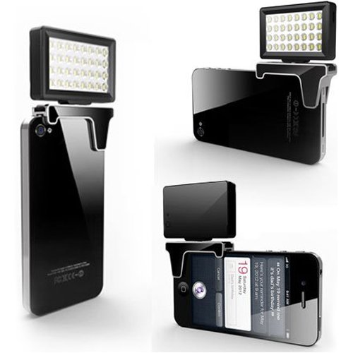 BOWER iPhone/スマートフォン カメラ・ビデオ 撮影用 LEDライト VLSMLED