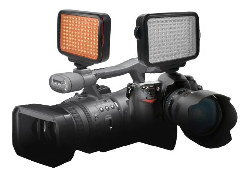 BOWER 写真 ビデオ撮影用 プロフェッショナル LEDライト キット(120球) VL15K
