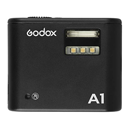 【国内正規品】GODOX ワイヤレスフラッシュ A1 フラッシュ スマートフォン用 ワイヤレスXシステム対応 ブラック 035186