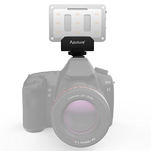 Aputure Amaran AL-M9 ミニLEDライト 9 SMD電球付き TLCI 95+ 超薄型 ポケットサイズ 5500K 撮影ライト 定常光 ミニ型 デジタルカメラ用